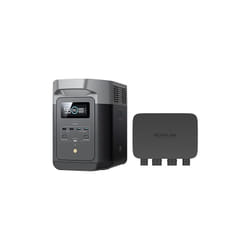Chargeur d'alternateur Ecoflow 800W, Chargeur dc-dc Rapide 3-en-1 pour Ecoflow Delta 2, mainteneur de Batterie de véhicule et démarreur d'urgence,