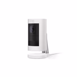 Ring Stick Up Cam Wired, Caméra de sécurité IP, Intérieure et extérieure, Avec fil &sans fil, Plafond/Mur/Bureau, Blanc, ...