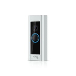 Ring Video Doorbell Pro 2 Plug-in Nickel, Acier satin