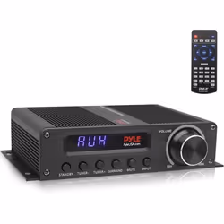 Pyle Amplificateur Audio Bluetooth sans Fil pour la Maison100WRécepteur Stéréo 5.1 Canaux pour Home Cinéma avec HDMIAUXAntenn