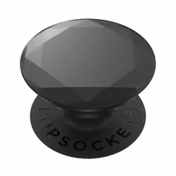 PopSockets Black Metallic Diamond, Lecteur e-book, Mobile/smartphone, Tablette / UMPC, Support passif, Voiture, Intérieure, E ...