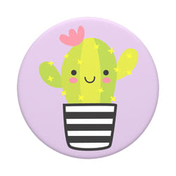 PopSockets Cactus Pal Mobile/smartphone Noir, Vert, Lavande, Rose, Blanc