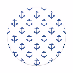PopSockets 800970, Poignée, Bleu, Blanc