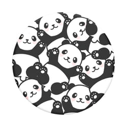 PopSockets 800976 support Poignée Noir, Blanc