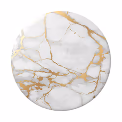 PopSockets Gold Lutz Marble, Mobile/smartphone, Or, Couleur marbre