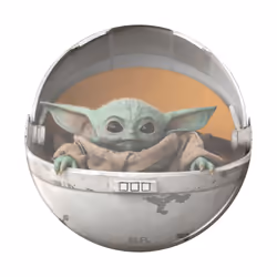 PopSockets Mandolorian - The Child Pod, Grip, Multicolore, Métal, Universel, 38,8 mm, 38,8 mm