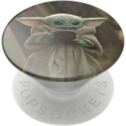 PopSockets PopGrip - Support et Grip pour Smartphone et Tablette avec un Top Interchangeable -The Child Cup Baby Yoda