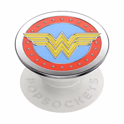 PopSockets Warner Bros. - Enamel Wonder Woman, Grip, Multicolore, 1 pièce(s), 38,8 mm, 38,8 mm, 7,7 mm