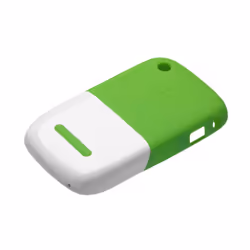 BlackBerry 9300/8500, Premium coque de protection pour téléphones portables Housse Vert, Blanc