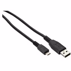 BlackBerry USB - Micro-USB, 1.2 m, 1,2 m, USB A, Micro-USB A, USB 2.0, Mâle/Mâle, Noir