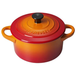 Le Creuset 71901100900100 casserole à sauce 0,25 L Rond Orange, Rouge