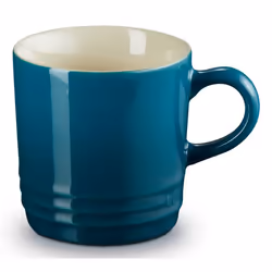 Le Creuset 70303206420099, Unique, 0,2 L, Bleu, Grès, Mug, Cappucino