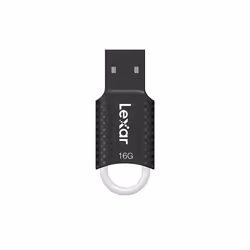 Lexar JumpDrive V40, 16 Go, USB Type-A, 2.0, Sans capuchon, 2,6 g, Noir