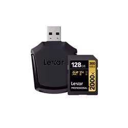 Lexar Professional 2000x 128 Go SDXC UHS-II Classe 10
