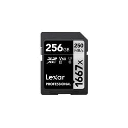 Lexar SDXC, 256 GB 256 Go UHS-II Classe 10