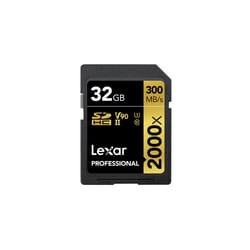 Lexar Professional 2000x 32 Go SDXC UHS-II Classe 10