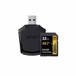 Lexar Professional 2000x 32 Go SDXC UHS-II Classe 10