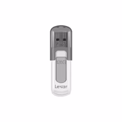Lexar JumpDrive V100 lecteur USB flash 128 Go USB Type-A 3.2 Gen 1 (3.1 Gen 1) Gris, Blanc
