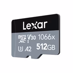 Lexar Professional 1066x 512 Go MicroSDXC UHS-I Classe 10