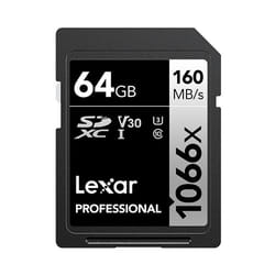 Lexar Professional 1066x 64 Go SDXC UHS-I Classe 10