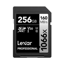 Lexar Professional 1066x 256 Go SDXC UHS-I Classe 10