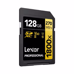 Lexar LSD1800128G-BNNNG mémoire flash 128 Go SDXC UHS-II Classe 10