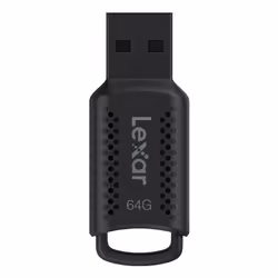 Lexar JumpDrive LJDV400064G-BNBNG, 64 Go, USB Type-A, 3.2 Gen 1 (3.1 Gen 1), 100 Mo/s, Slide, Noir