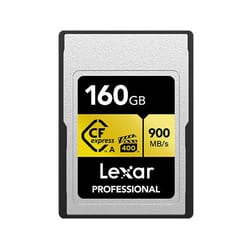 Lexar LCAGOLD160G-RNENG mémoire flash 160 Go CFexpress