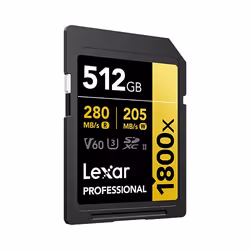 Lexar Professional 1800x 512 Go SDXC UHS-II Classe 10