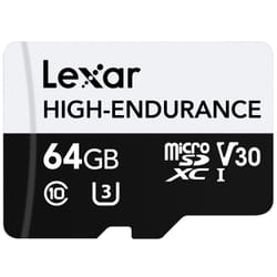 Lexar High-Endurance 64 Go MicroSDXC UHS-I Classe 10