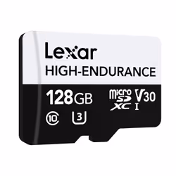 Lexar High-Endurance 128 Go MicroSDXC UHS-I Classe 10