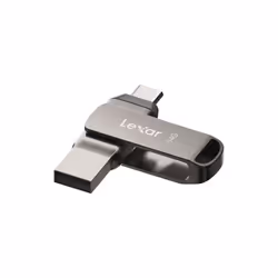 Lexar JumpDrive LJDD400064G-BNQNG lecteur USB flash 64 Go USB Type-C 3.2 Gen 1 (3.1 Gen 1) Gris