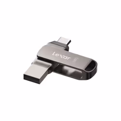 Lexar JumpDrive LJDD400128G-BNQNG lecteur USB flash 128 Go USB Type-C 3.2 Gen 1 (3.1 Gen 1) Gris