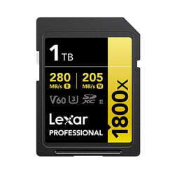 Lexar Professional 1800x 1 To SDXC UHS-II Classe 10