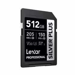 Lexar Professional SILVER PLUS 512 Go SDXC UHS-I