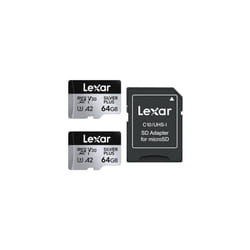 Lexar Professional SILVER PLUS 64 Go MicroSDXC UHS-I Classe 3