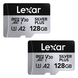 Lexar Professional SILVER PLUS 128 Go MicroSDXC UHS-I Classe 3