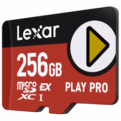 Lexar LMSXPS0256G-BNNNG mémoire flash 256 Go MicroSDXC UHS-I Classe 3 - Vue supplémentaire 2