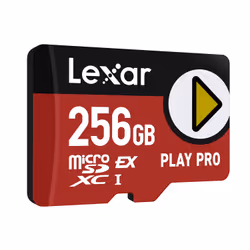Lexar LMSXPS0256G-BNNNG mémoire flash 256 Go MicroSDXC UHS-I Classe 3 - Vue supplémentaire 3
