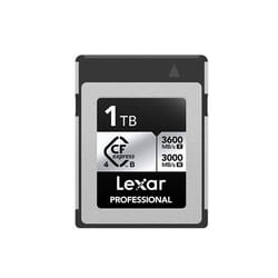 Lexar carte professional cfexpress 1 to type b silver 4.0 series 3600r/3000w mb/s