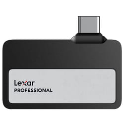 Lexar LSL400X001T-RNBNG lecteur à circuits intégrés externe 1 To USB Type-C 3.2 Gen 2 (3.1 Gen 2) Noir