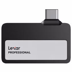 Lexar LSL400X002T-RNBNG, 2 To, USB Type-C, 3.2 Gen 2 (3.1 Gen 2), 1050 Mo/s, Noir