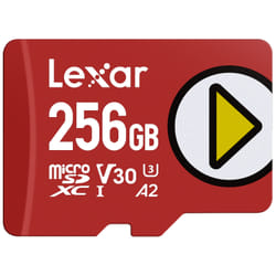 Lexar LMSPLAY256G-BNSNG mémoire flash 256 Go MicroSDXC UHS-I Classe 10