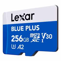 Lexar Blue Plus 256 Go MicroSDXC UHS-I - Vue supplémentaire 2