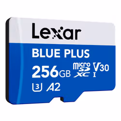 Lexar Blue Plus 256 Go MicroSDXC UHS-I - Vue supplémentaire 3