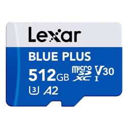 Lexar BLUE PLUS 512 Go MicroSDXC UHS-I
