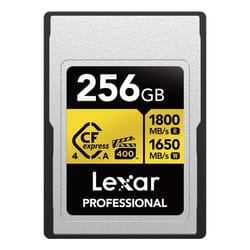 Lexar LCAEXG4256G-RNENG mémoire flash 256 Go CFexpress Type A