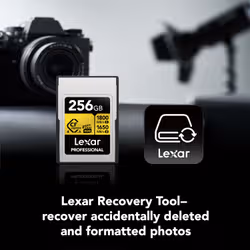 Lexar LCAEXG4256G-RNENG mémoire flash 256 Go CFexpress Type A - Vue supplémentaire 6