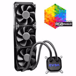 EVGA 360MM CPU CLC COOLER Carte-mère Refroidisseur de liquide tout-en-un 12 cm Noir - Vue supplémentaire 4