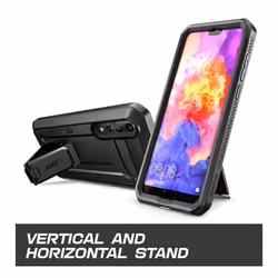 Supcase Unicorn Beetle PRO SUP-HUAWEI-P20- -UBPRO-SP-BLACK 15,5 cm (6.1") Noir